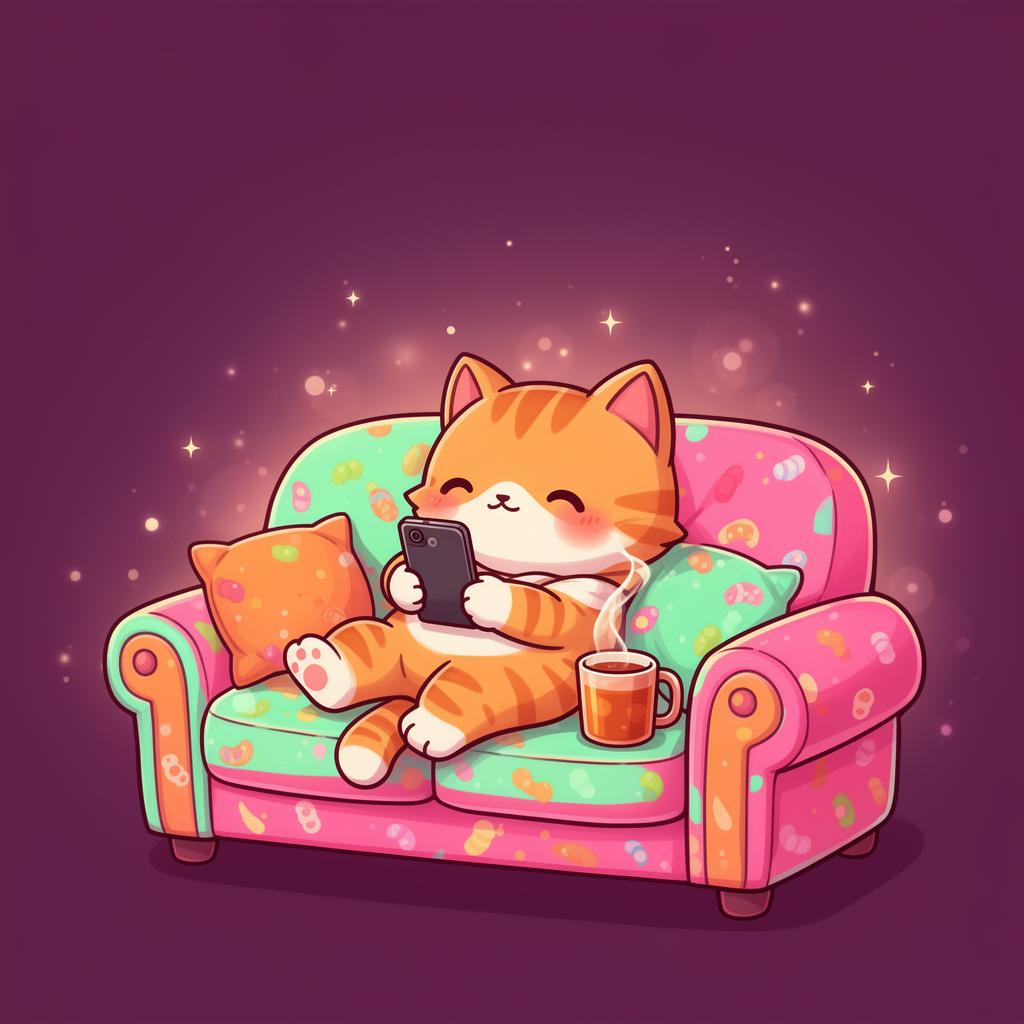 CatSpin op mobiel
